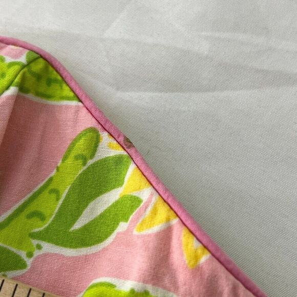 Lilly Pulitzer Women's Size 4 Strapless Dress Alligator Floral Print Pink Green - Picture 4 of 12